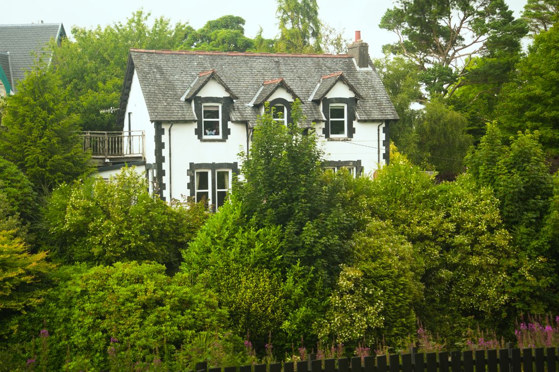 A new-build home purchased through Help to Buy